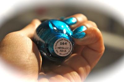 J'ai craqué pour Metallic Aqua, de Kleancolor