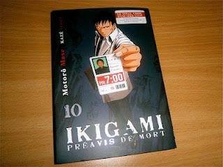 [Débalage] Ikigami - Préavis de Mort Tome 10 collector