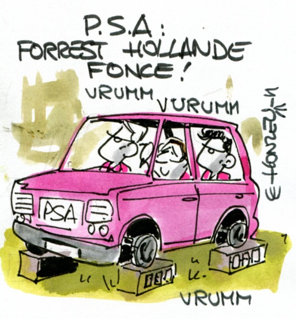 PSA : Fonce, Hollande !