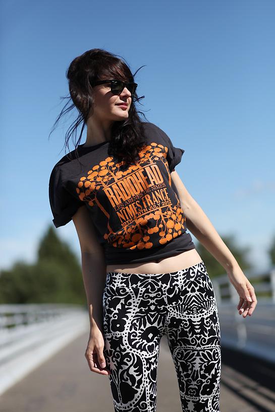 tshirt radiohead nimes 20121 The king of limbs tour