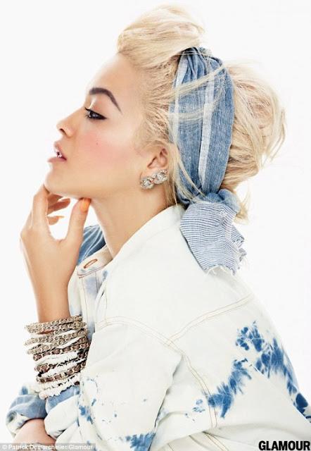 Rita Ora simplement belle dans Glamour US ce mois ci