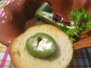 Jalapenos farcis au fromage de chèvre doux et crémeux