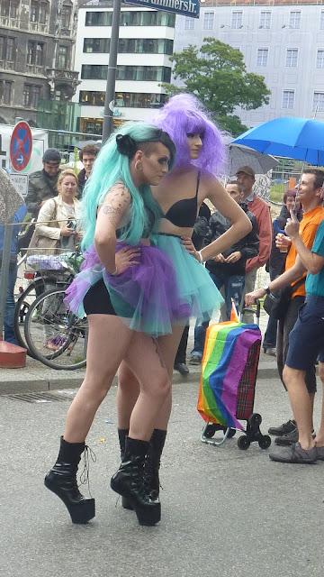 Gay pride 2012 à Munich. Münchner CSD 2012