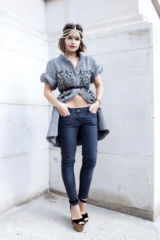 Street looks à la Fashion Week haute couture de Paris