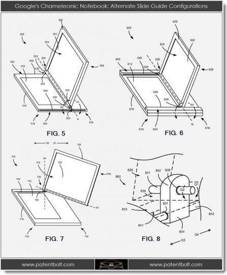 Google dépose un brevet de tablette-PC