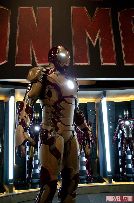 L’armure d’Iron Man 3 révélée à la Comic Con