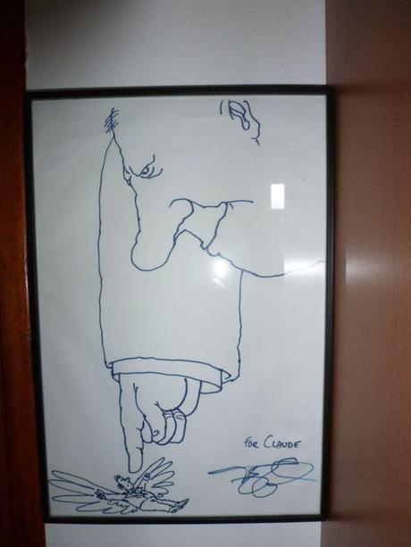 Dans le bureau de Claude Scasso