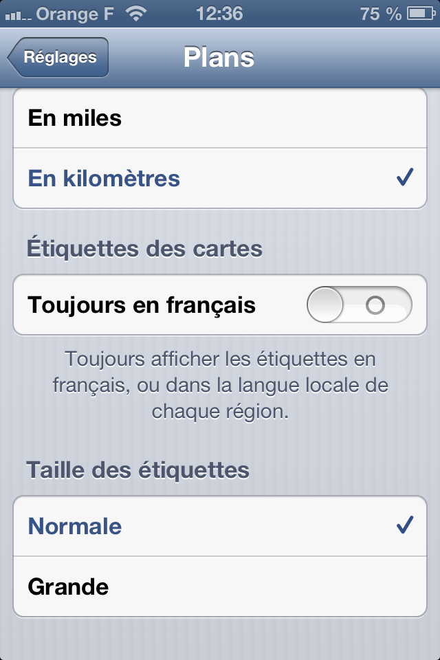 iOS 6 bêta 3 : Les nouveautés en images