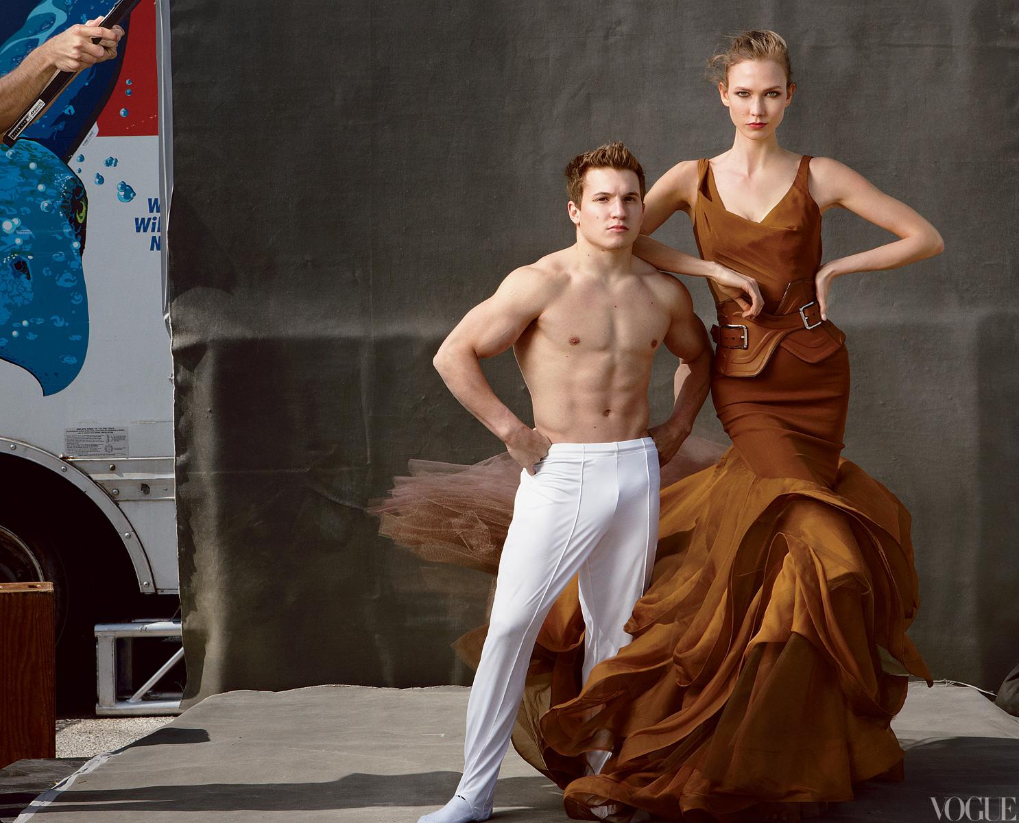 Karlie Kloss Teams Up with America's Top Male Olympians