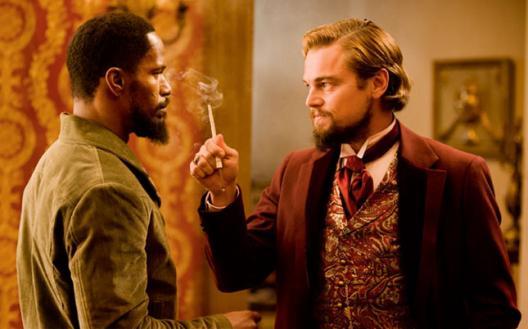 Django Unchained : DiCaprio et Jamie Foxx se toisent