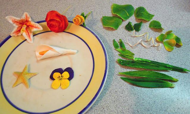 Les fleurs en pastillage