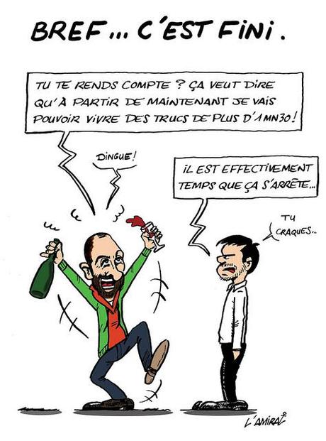 Bref, c'est fini. Le dégivrage de la semaine : perles de pluie.