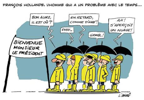 Où est-il l'été ? Le dégivrage de la semaine : perles de pluie.