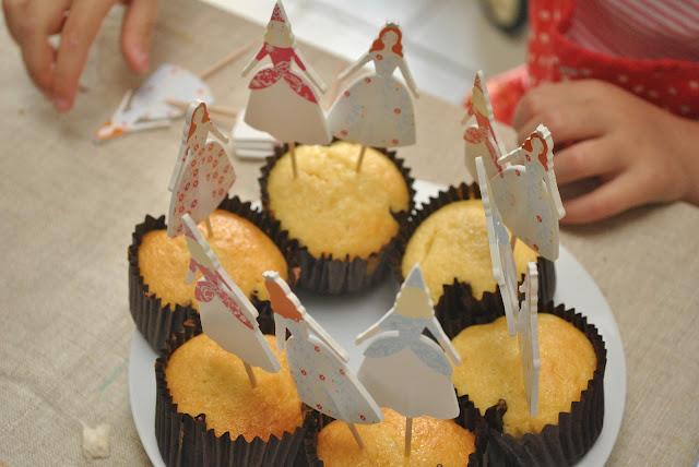 Cupcakes de princesses