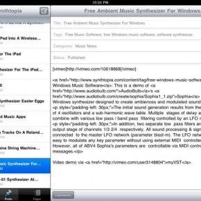 wordpress ipad 290x290 6 applications pour écrire avec votre iPad