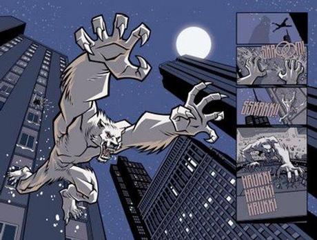 Wolf-Man, un super-héros garou