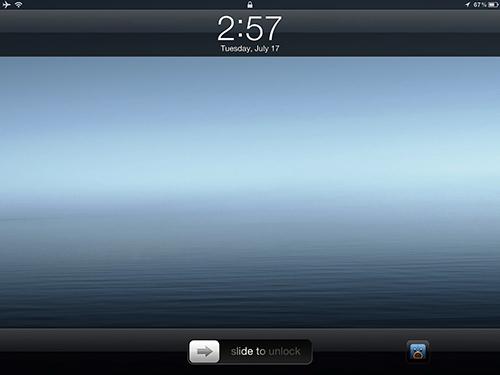 Zeus remplace le bouton SlideShow de votre iPad...