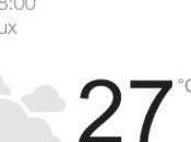 Google vous offre météo