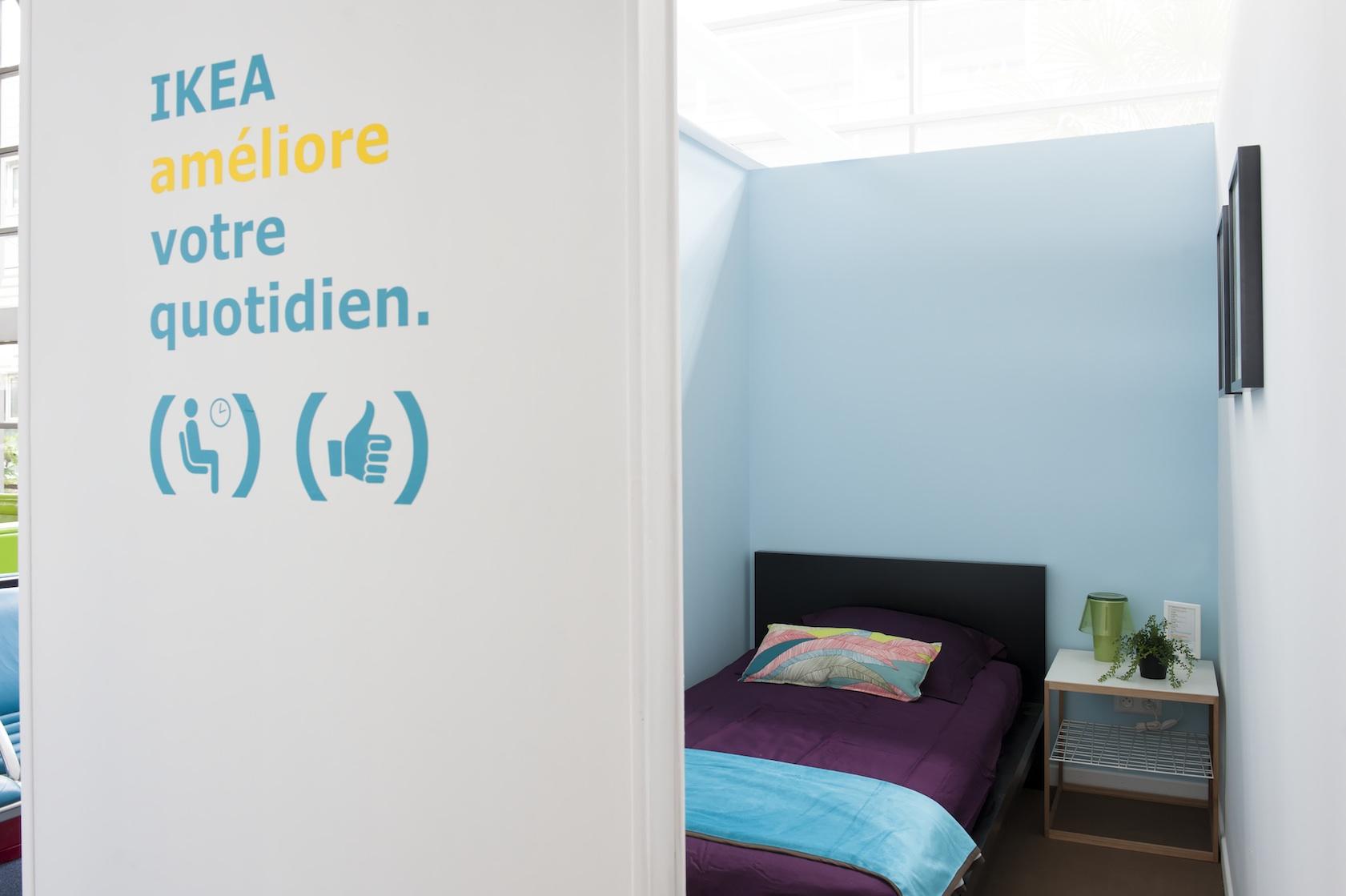 Faites escale en classe confort, savourez un instant détente IKEA…Njut !
