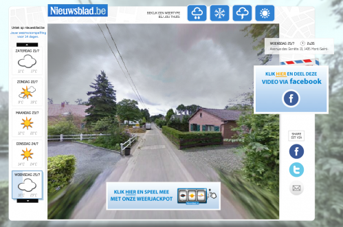 La météo, ça peut être très sympa