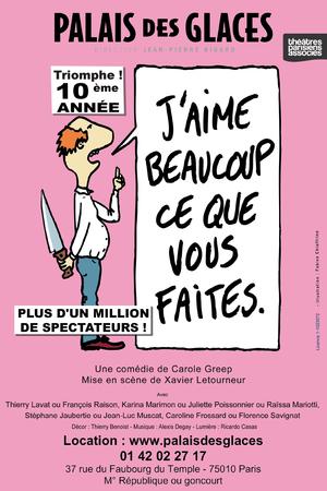 J’aime beaucoup ce que …