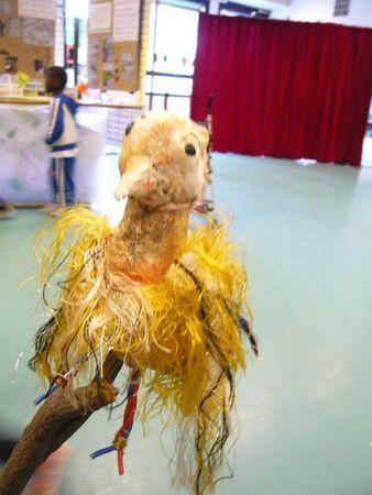 oiseaux en terre recup