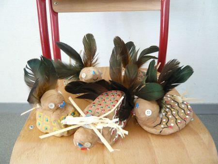 oiseaux en terre bricolage enfant (2)