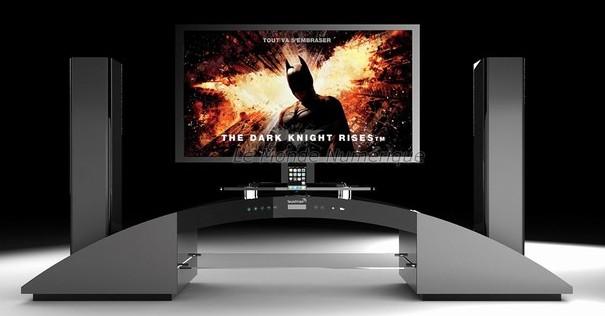 Pour tout achat d'un meuble Home Cinéma SoundVision, le téléchargement  définitif de l'un des trois films Batman | À Voir