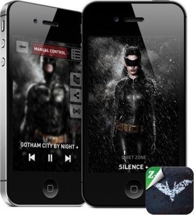The Dark Knight Rises Z+ sur iPhone...