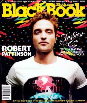 Rob en couverture de BlackBook - Septembre 2012 *Scans*