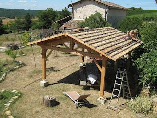 Auvent qu'on va appeler préau ?