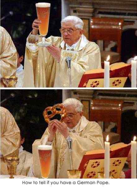 Le pape et l'Oktoberfest