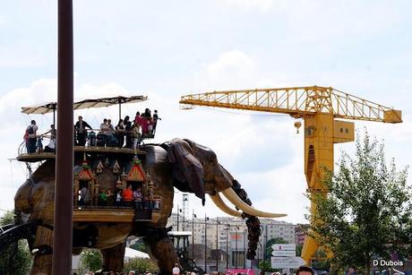 Le Grand éléphant et le Carrousel Nantes