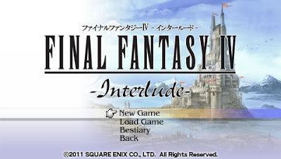 Mon jeu du moment: Final Fantasy IV The Complete Collection
