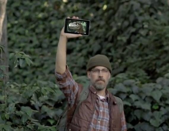 Une publicité pour la Nexus 7