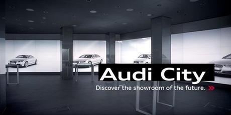 Audi City, le showroom digital de Londres !