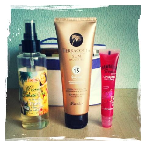 Je suis partie en week end...