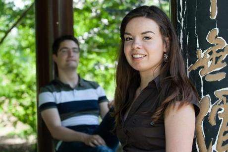 Séance photos de couple au Parc Floral Bordelais