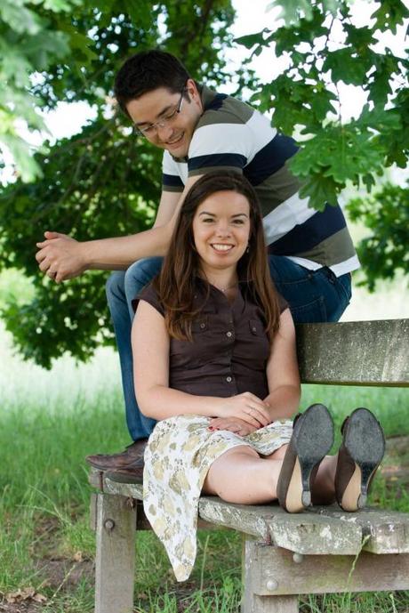 Séance photos de couple au Parc Floral Bordelais