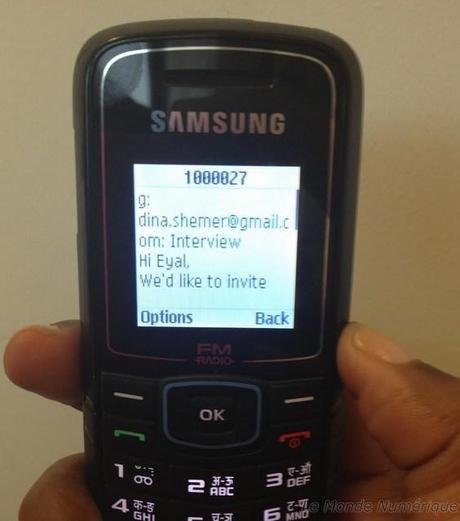 Marchés émergents, Google lance son service d’emails par SMS, Gmail SMS