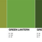 Les couleurs Pantone de vos superhéros préférés