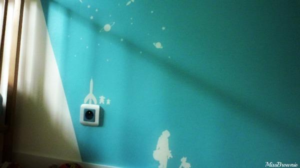 Un sticker cosmonaute pour des nuits étoilées...