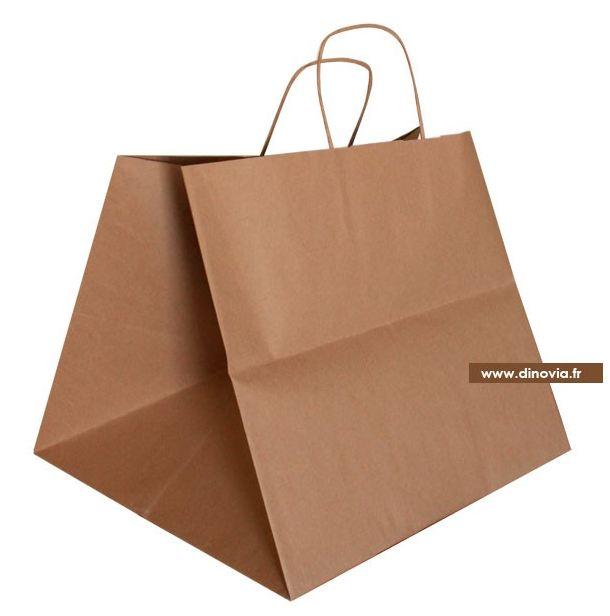 Sac pour pizza et plateaux repas