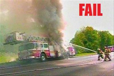 Firetruck Fire Fail