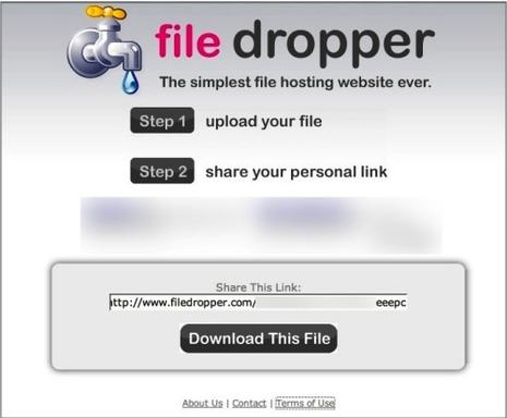 File Dropper, le moyen le plus simple de partager de gros fichiers