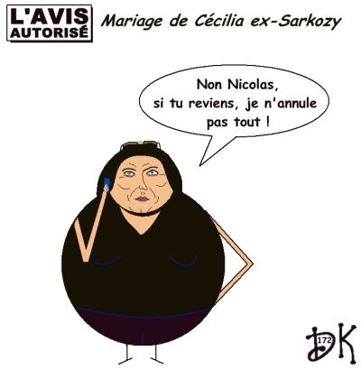 L'avis autorisé : le mariage de Cécilia Sarkozy et Richard Attias