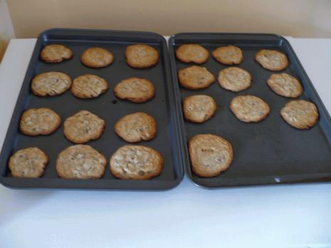 Délicieux biscuits aux grains de chocolat à papa