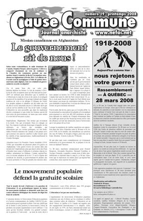 Cause Commune no 19 est arrivé !