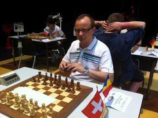 Ã‰checs Ã  Avoine : le maÃ®tre international roumain Catalin Navrotescu (2391) - Photo © Chess & Strategy