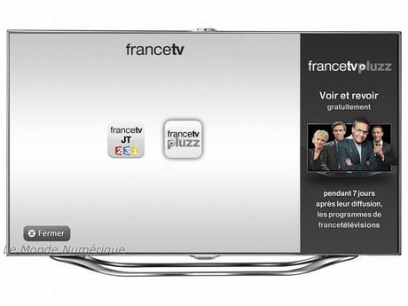 Francetv pluzz et francetv JT sont disponibles sur les TV connectées Samsung